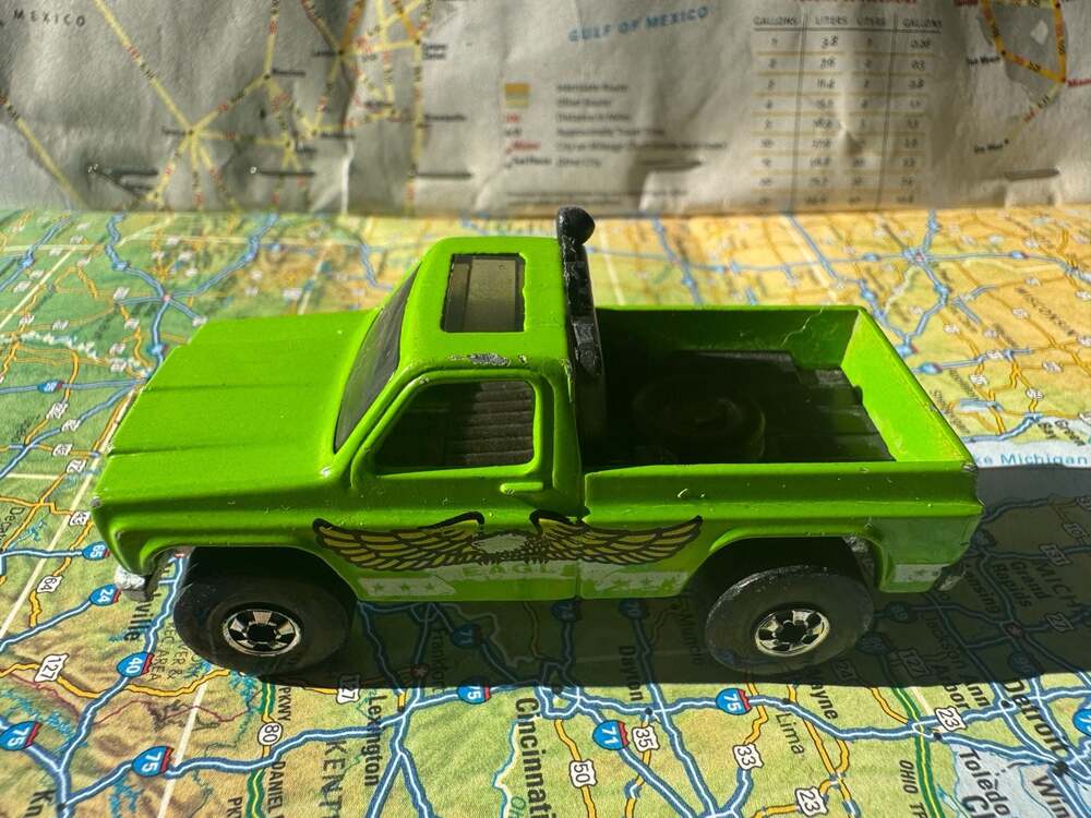 VINTAGE 1977 Hot Wheels Bywayman Eagle Chevy 2509 Pickup Truck Blackwalls